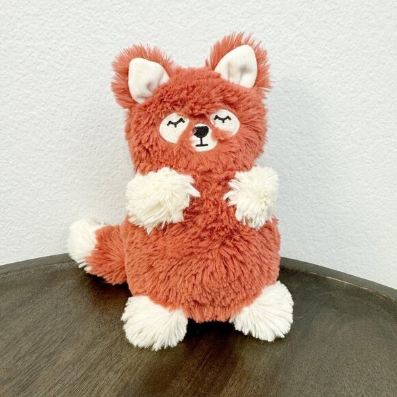 Slumberkins Mini Red Panda Plush Huggable Stuffed Toy Animal Red White Small - Picture 1 of 10